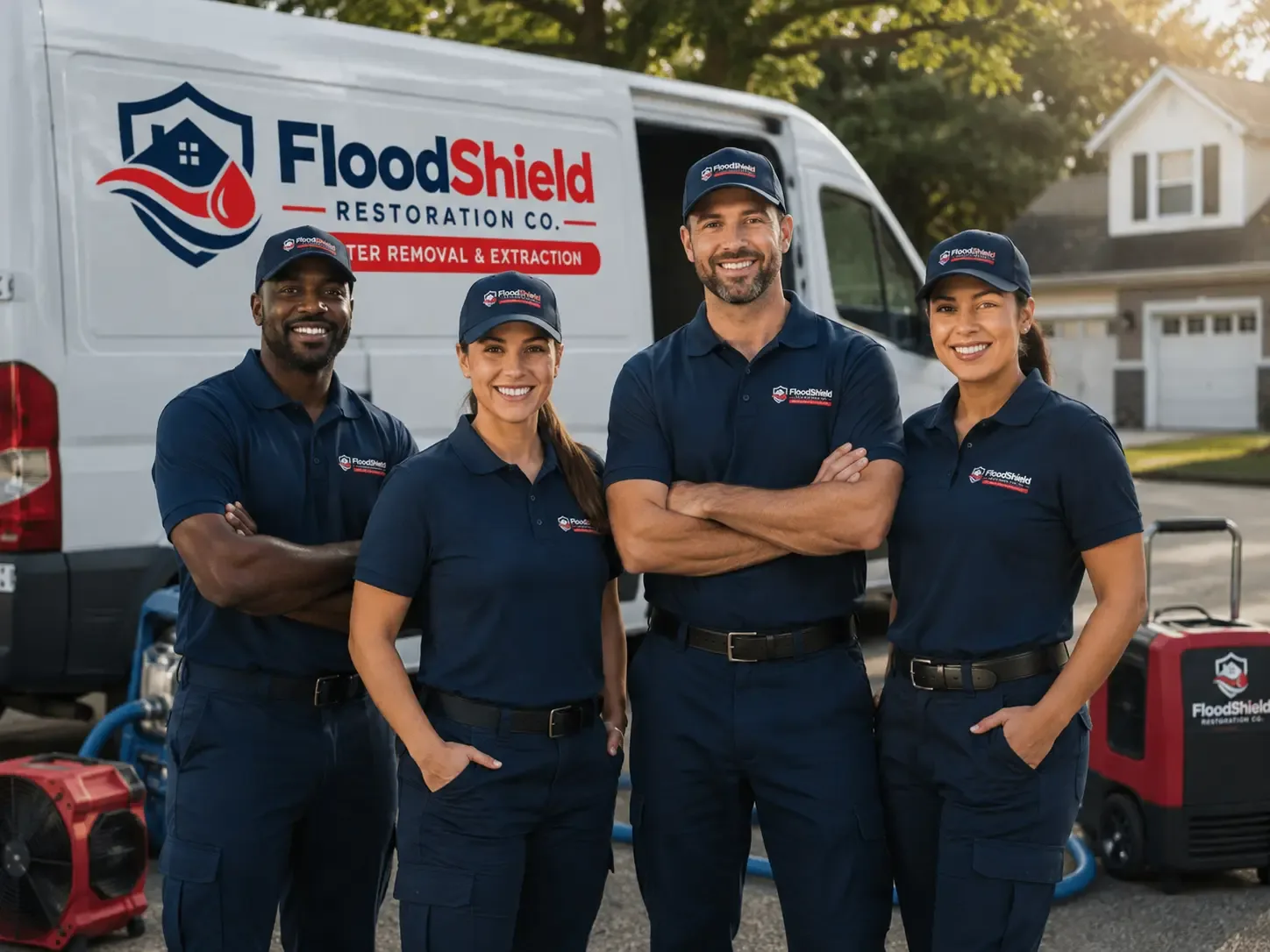 Flood Damage Restoration company in Lucas, IA